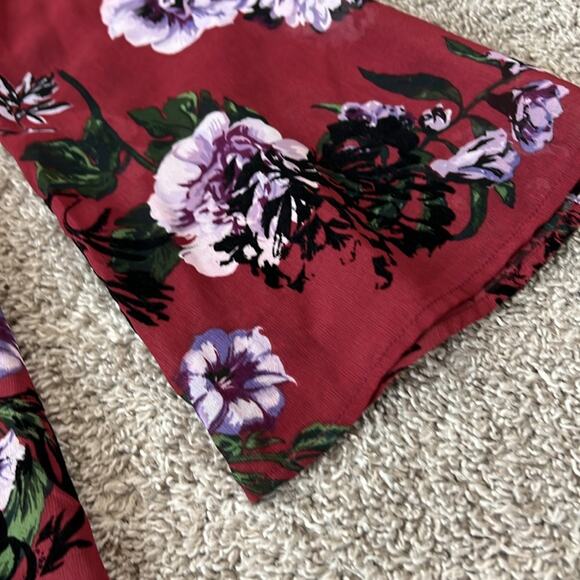 NWT Adam Levine Floral Hi-lo Dress Small 4 6 Wedding Guest Flowy Romantic NEW - Picture 13 of 16